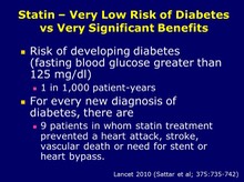 Statin and Diabetes